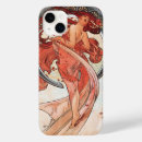 Recherche de alphonse mucha iphone coques Vintage