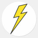 Recherche de foudre autocollants Jaune