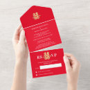 Recherche de chinese invitations Rouge
