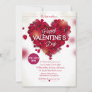 Recherche de rose de valentine invitations Romantique