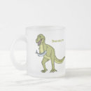 Recherche de dinosaure drôle tasses Trex