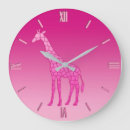Recherche de girafe africaine horloges Animaux