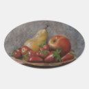 Recherche de fraise ovales autocollants Vintage