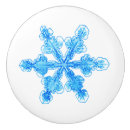 Recherche de flocon neige de boutons et poignées de porte Glace