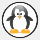 Recherche de mignon de pingouin autocollants Illustration