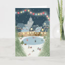 Recherche de village de noël cartes Illustré