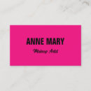 Recherche de fuchsia cartes visite Maquillage