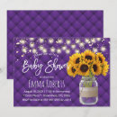 Recherche de motif de tournesol invitations Rustique