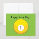 Recherche de boule de billard cartes postales Sport