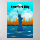 Recherche de vintage city posters Manhattan