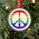 Recherche de paix ornements Lgbtq