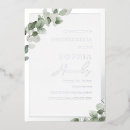 Recherche de sage green quinceanera invitations Élégant