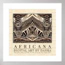 Recherche de boue posters Motif africain