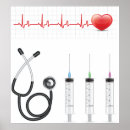 Recherche de cardiologie posters médical