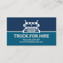 Recherche de grands camions cartes visite Logistique