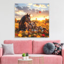 Recherche de poney impressions sur toile Poulain