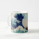 Recherche de grande vague tasses Illustration