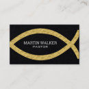 Recherche de symbole chrétien de poissons cartes visite Pasteur