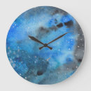 Recherche de art abstrait contemporain horloges Bleu