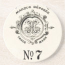Recherche de sept dessous de verres Numéro 7