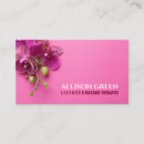 Recherche de orchidee cartes visite Customer