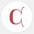 Recherche de lettre gothique autocollants Monogramme