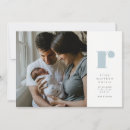 Recherche de de naissance de monogramme invitations Moderne