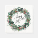 Recherche de joyeux noël serviettes Verdure