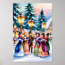 Recherche de chant de noël art Caroleur