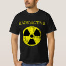 Recherche de symbole toxique tshirts Radioactif