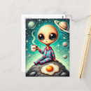 Recherche de alien mignon cartes postales Scifi