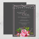 Recherche de bois mariage invitations Rose