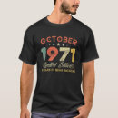 Recherche de 1971 hommes tshirts Octobre