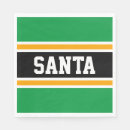 Recherche de noël serviettes Vert