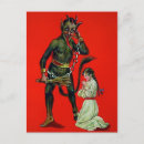 Recherche de diable rouge cartes postales Vintage