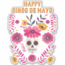 Recherche de crâne coloré autocollants Mexique