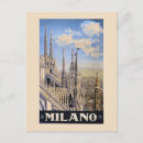 Recherche de milan vintage cartes postales Italia