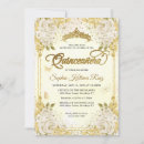 Recherche de champagne quinceanera invitations Quinceañera