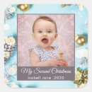 Recherche de mon premier noël autocollants Noël des bébés