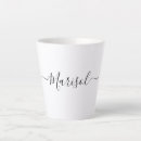 Recherche de tendance moderne tasses Nom