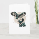 Recherche de faucon vœux cartes Pérégrine