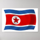 Recherche de la corée du nord posters Drapeau