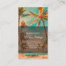 Recherche de palmier vintage cartes visite Hawaii