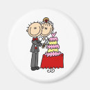 Recherche de gâteau mariage magnets Groom