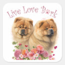 Recherche de chow chow autocollants Amoureux des chiens