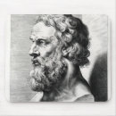 Recherche de philosophe grec tapis souris Portrait