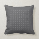 Recherche de nombres coussins Gris