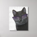 Recherche de le chat noir toiles Fleurs