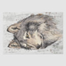 Recherche de wolf tissue paper Decoupage
