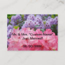 Recherche de mme cartes visite Marié